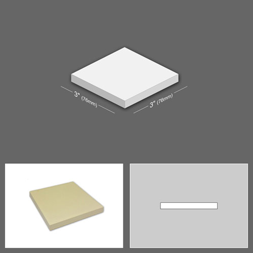 3 inch x 3 inch Victorian Reproduction Tiles