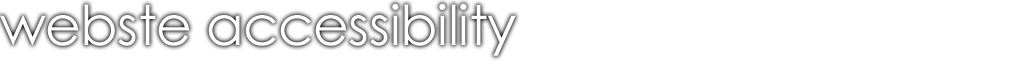 Website Accessibility