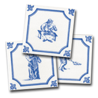 Victorian Delft Characters