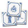 Victorian Delft Character Tiles