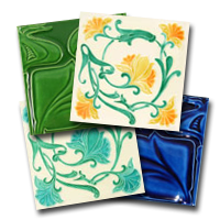 Embossed and Tube Lined Tiles