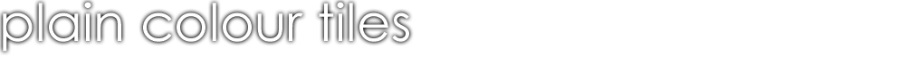 plain colour victorian tiles