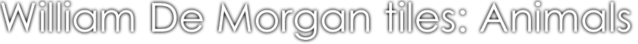 William De Morgan Tiles
