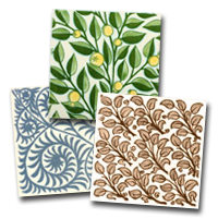 William De Morgan Berries & Leaves