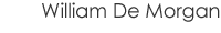 William De Morgan