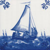 Boats, Ships, Frigates and Galleons Dutch Delft Tiles