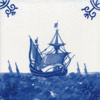 Boats, Ships, Frigates and Galleons Dutch Delft Tiles