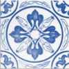 Floral Delft Tiles