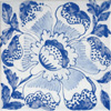 Floral Delft Tiles
