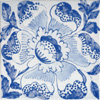Floral Delft Tiles