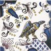 Dutch Delft Roedean Owl - East Tile