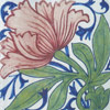 Dutch Delft Peony - East Tile
