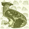 William De Morgan Fantastic Animal - Ornate Bird