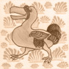 William De Morgan Fantastic Animal - Dodo
