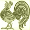 Animals on Plain Background - Cock
