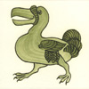 Animals on Plain Background - Dodo