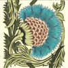 William De Morgan: Turquoise Floral - BBB