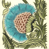 William De Morgan: Turquoise Floral - BBB