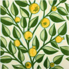 William De Morgan: Yellow Flowers - Fruit Tree 1