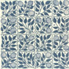 William De Morgan 16 Square Bough blue