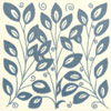 William De Morgan Vertical Leaf