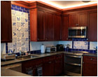 William DeMorgan Kitchen Tiles
