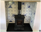 Woodburner Surround Tiles