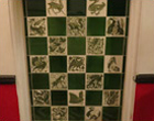 Green Animal Victorian Tiles
