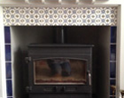 Woodburner Surround Tiles
