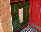 Doorway Porsche Victorian Tiles