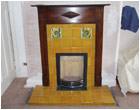 Yellow BBB design Victorian Fireplace Tiles