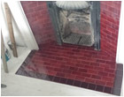 Victorian Red Fireplace Tiles