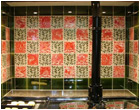 Red & Green Inglenook Tiles