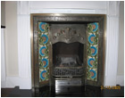 Victorian Ceramics William De Morgan Fireplace