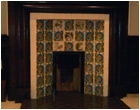 Victorian Ceramics William De Morgan Fireplace 1