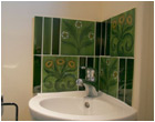 Victorian Ceramics William Morris Splash Back