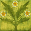 William Morris: green Buttercup