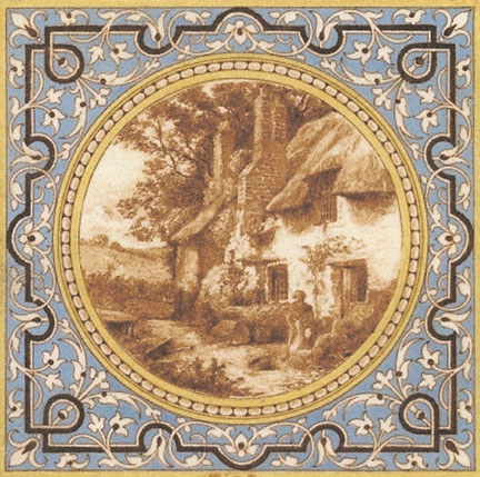 Victorina Printed & Tinted Tiles