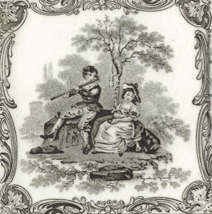 Victorina Printed & Tinted Tiles